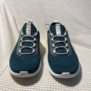 Cole Haan‎ Zerogrand Stitchlite Lace Up Runner 8.5 Deep Teal Green Ahleisure